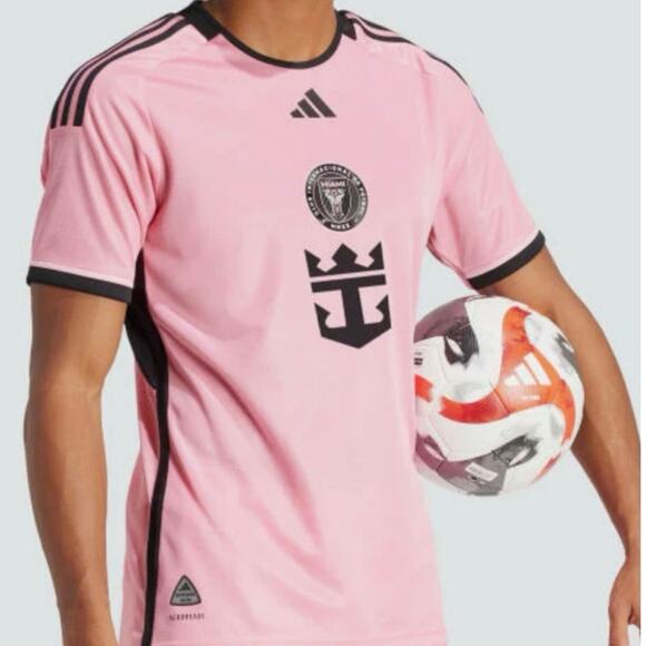 Men's Inter Miami Cf 24/25 Home Authentic Jersey - Picture 5 of 7